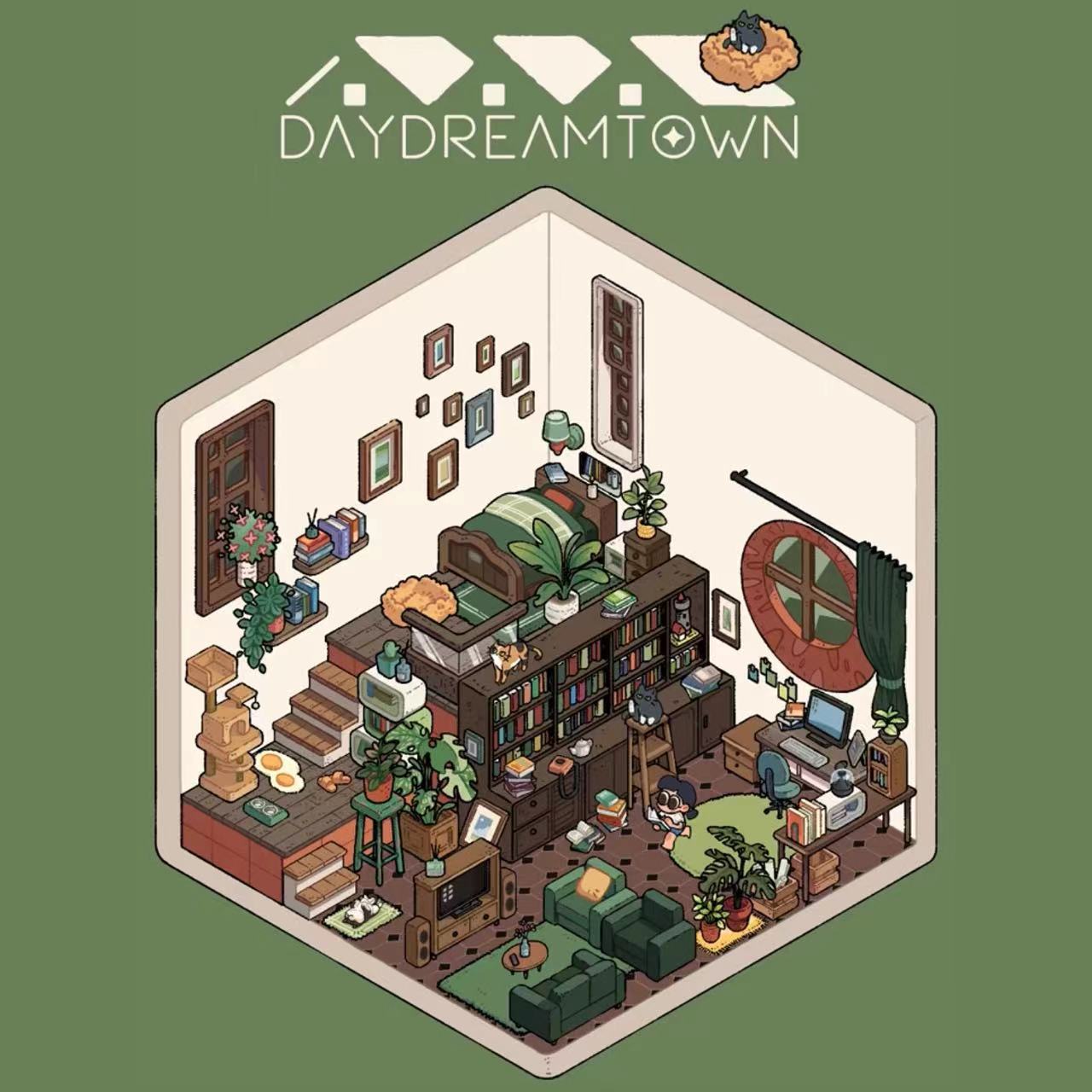 Create Tree House Dream Room Sticker Scene DIY 3D Miniature Scene