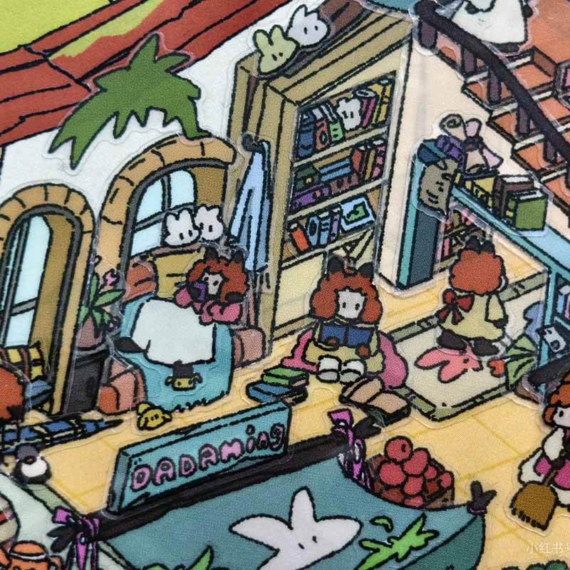 Alice's Life DIY 3D Scene Sticker Collection 2 Cute Miniature Scenes