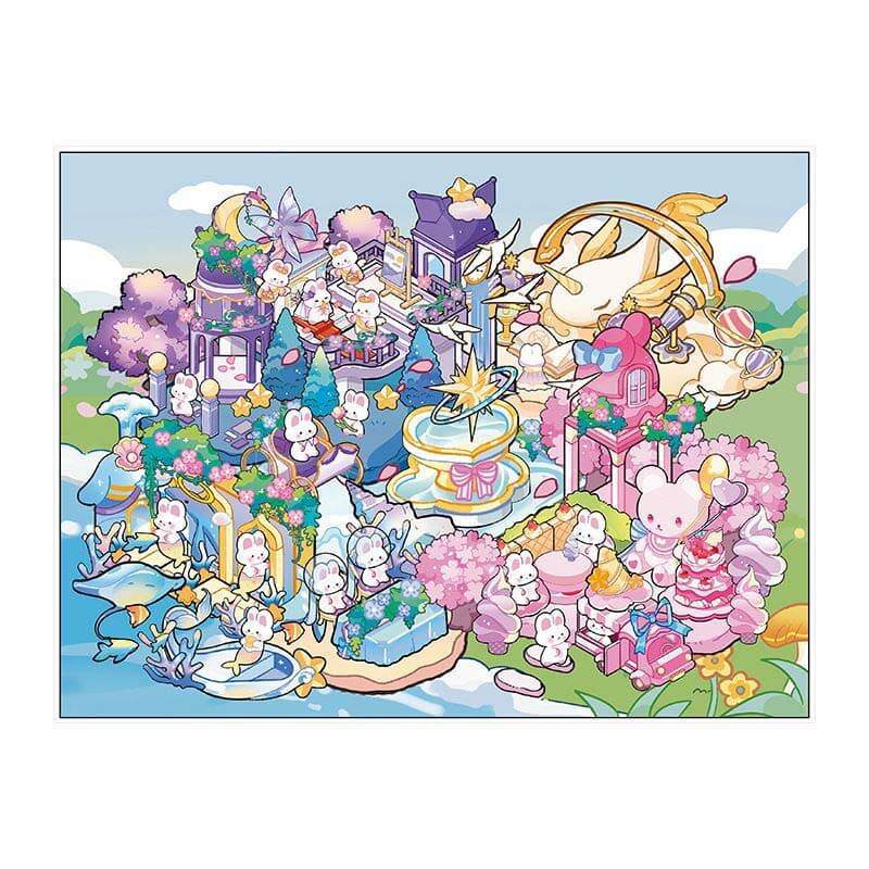 Fantasy Bliss Chronicles DIY 3D Scene Stickers Lovely 2 Miniature Scenes