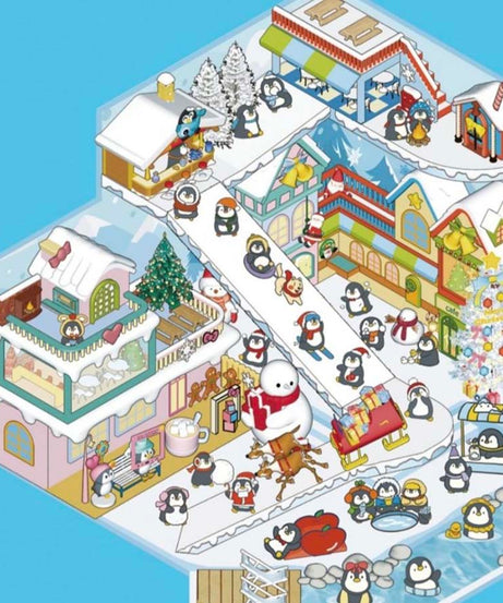 Leisure & Play DIY 3D Scene Stickers 4 Cute Miniature Scenes
