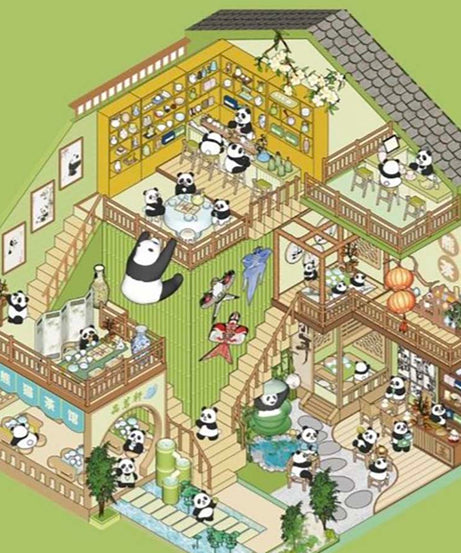Leisure & Play DIY 3D Scene Stickers 4 Cute Miniature Scenes