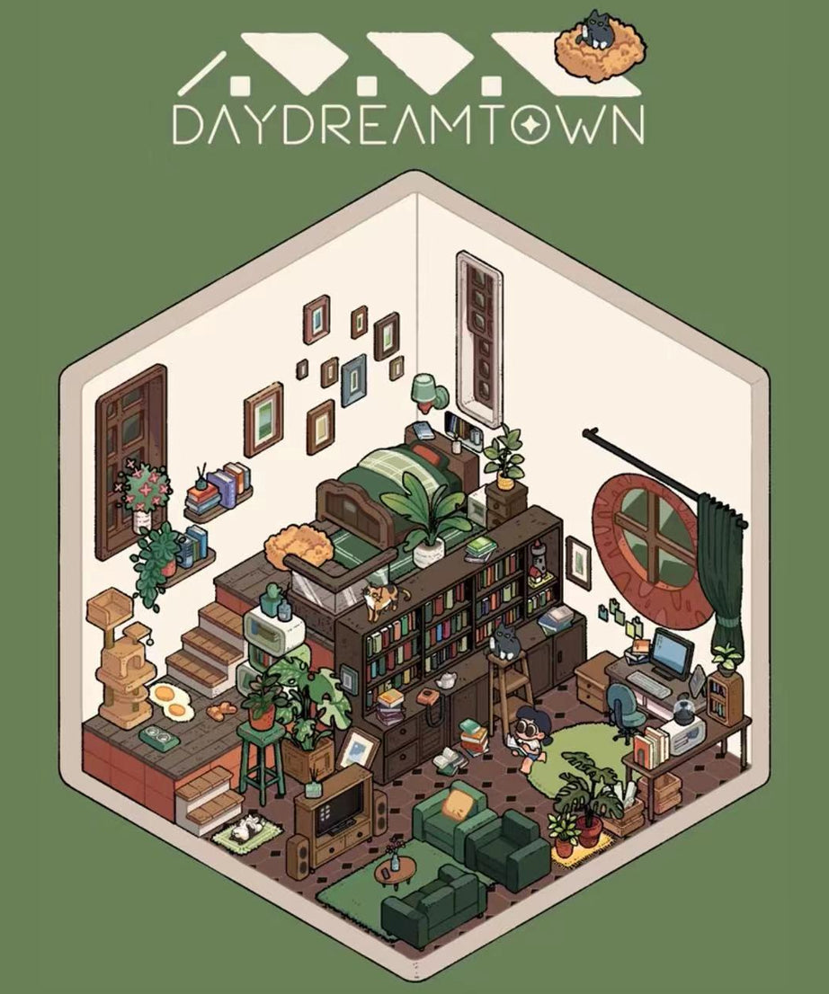 Create Tree House Dream Room Sticker Scene DIY 3D Miniature Scene