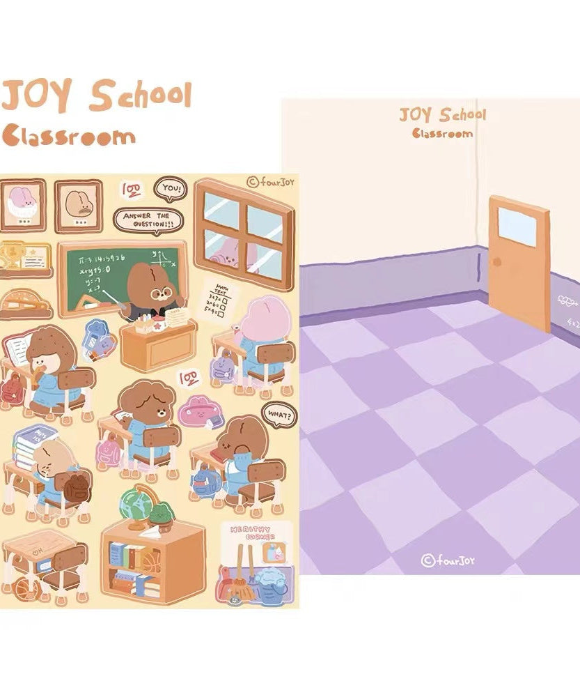 School Life Sticker Scene|Back to School|Classroom|Sport Meet