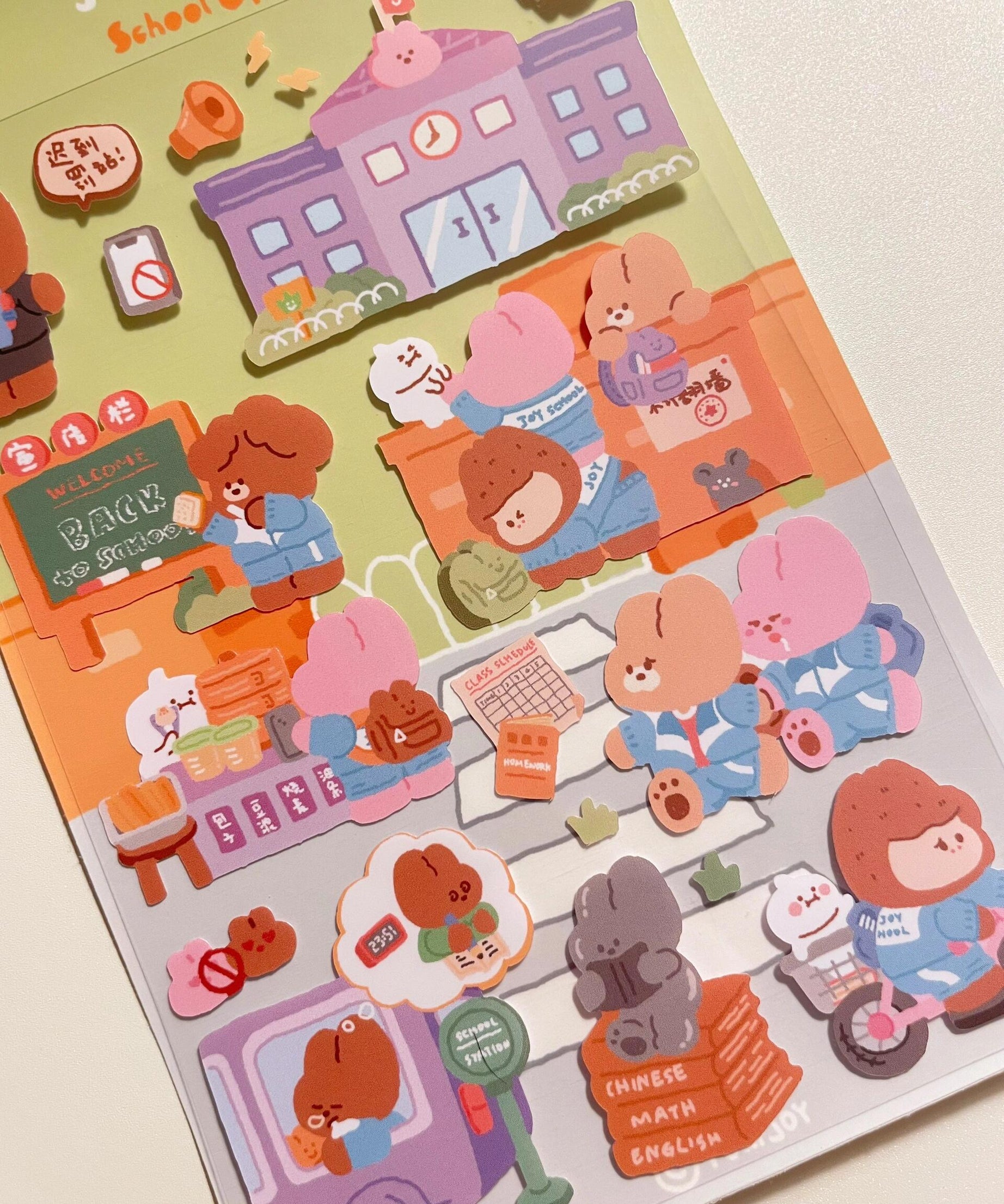 School Life Sticker Scene|Back to School|Classroom|Sport Meet