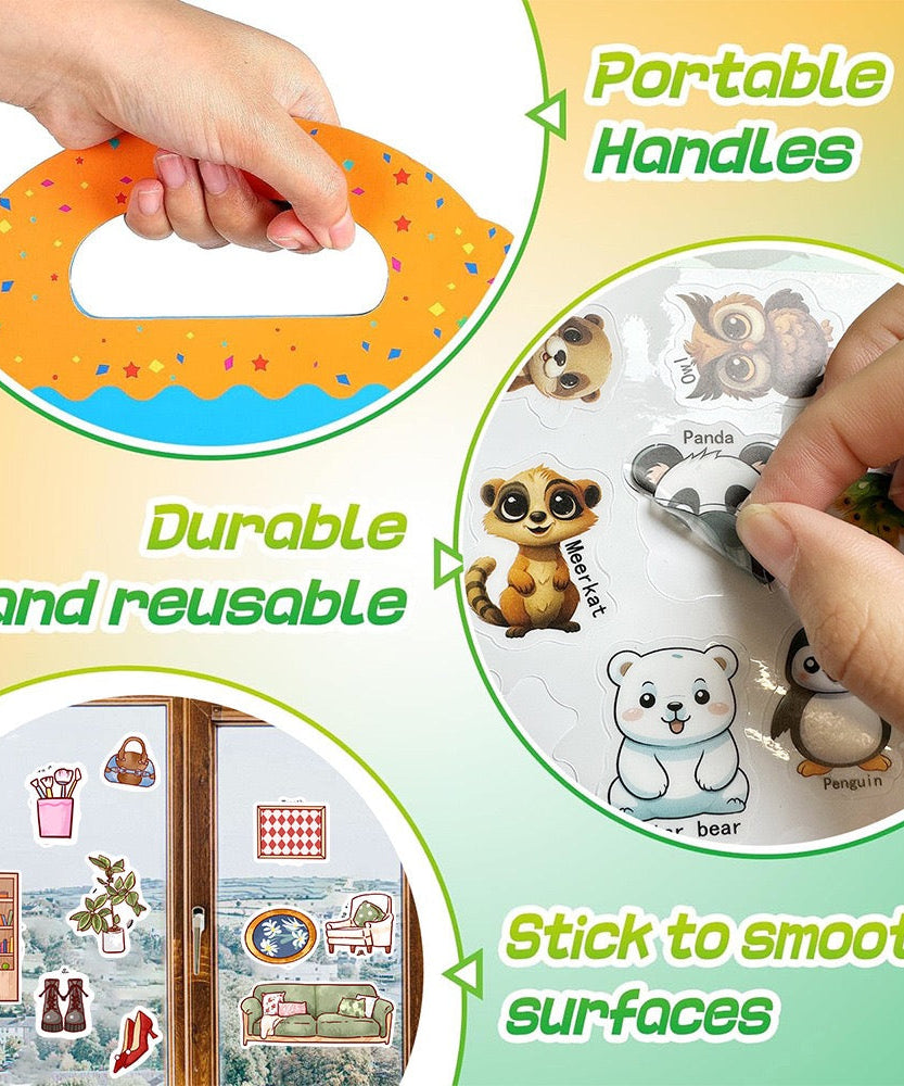 Cozy Cabin Sticker Book:Decorate your Home