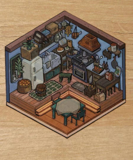 Create Dream 3D Tree House Sticker Scene DIY Miniature Scene