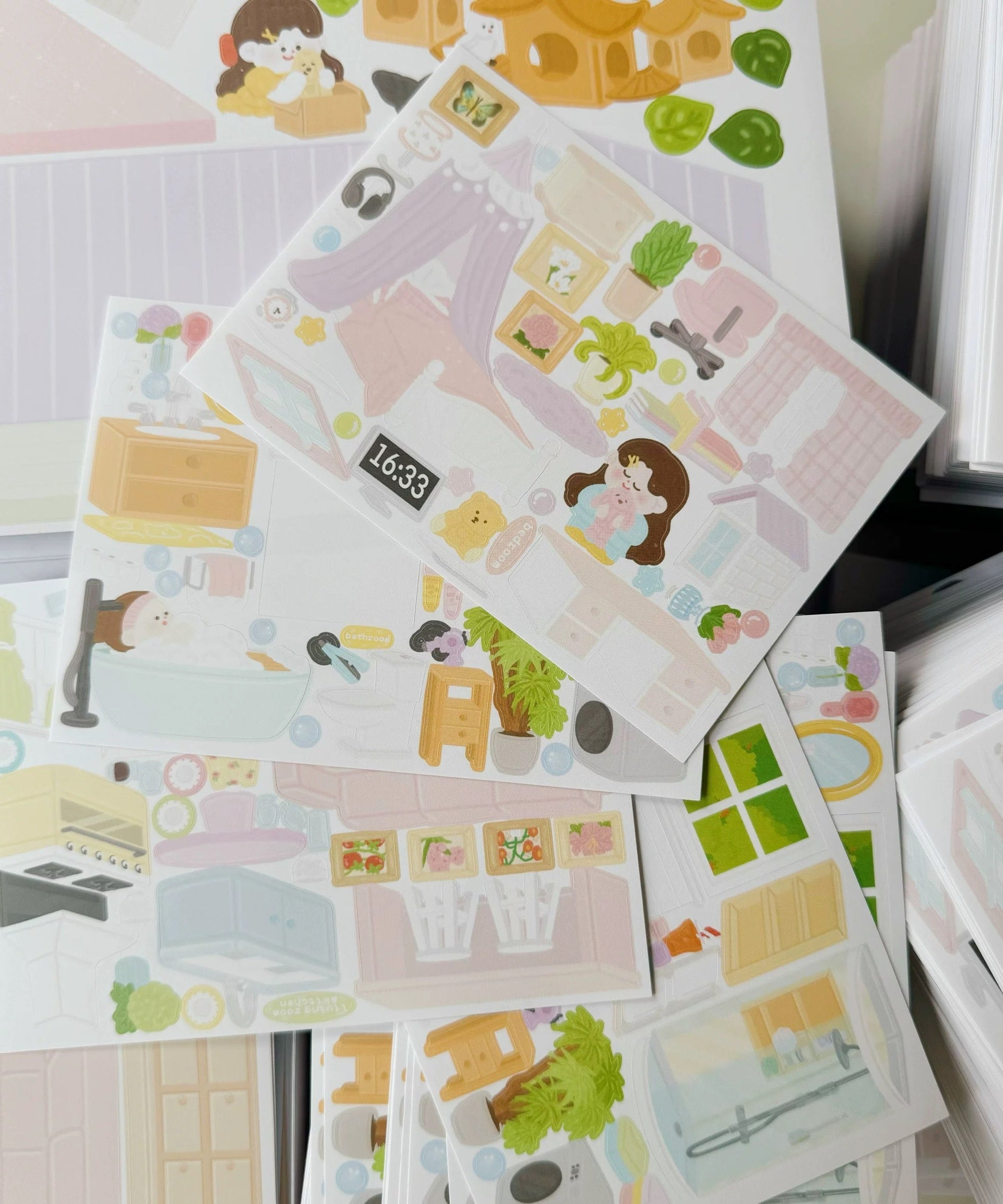 Sticker Scene: Make your Own Dream House