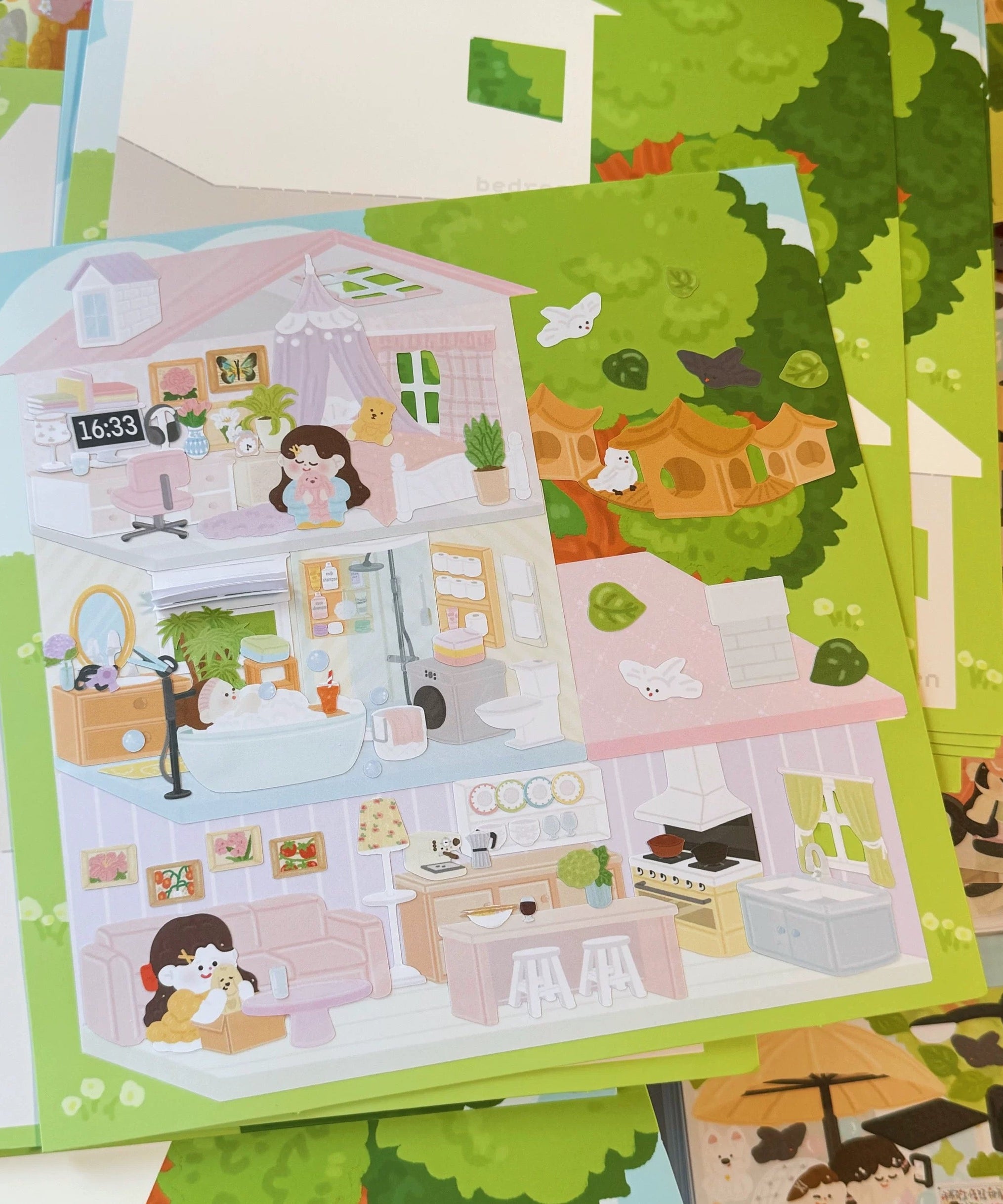 Sticker Scene: Make your Own Dream House