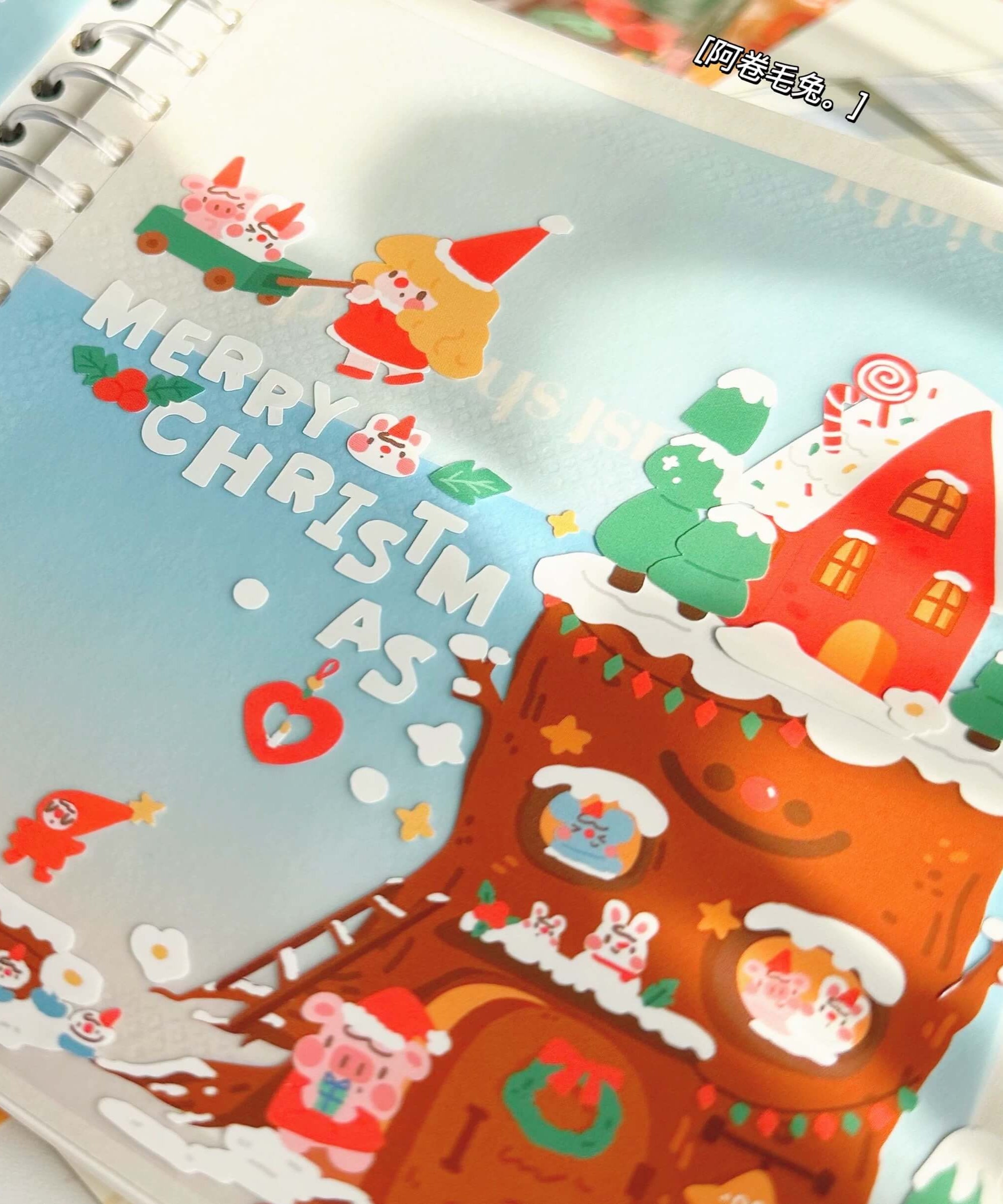 Christmas Stickers|Scrapbook Stickers|Sticker Sheet|Journal Stickers