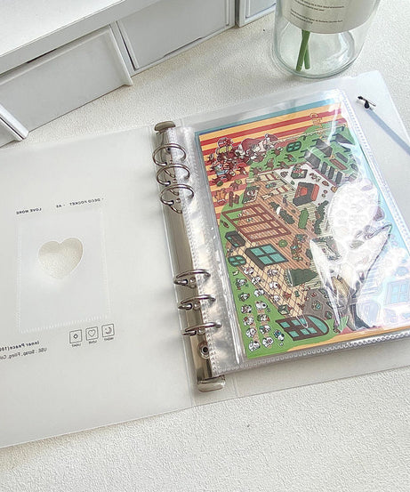 A5 Sticker storage Album,Sticker Organization Collecting Book Binder