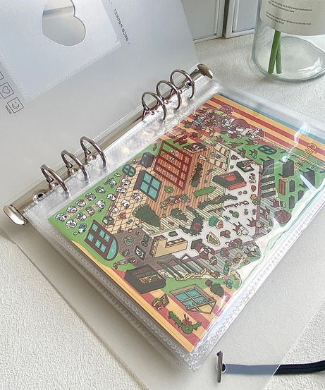 A5 Sticker storage Album,Sticker Organization Collecting Book Binder