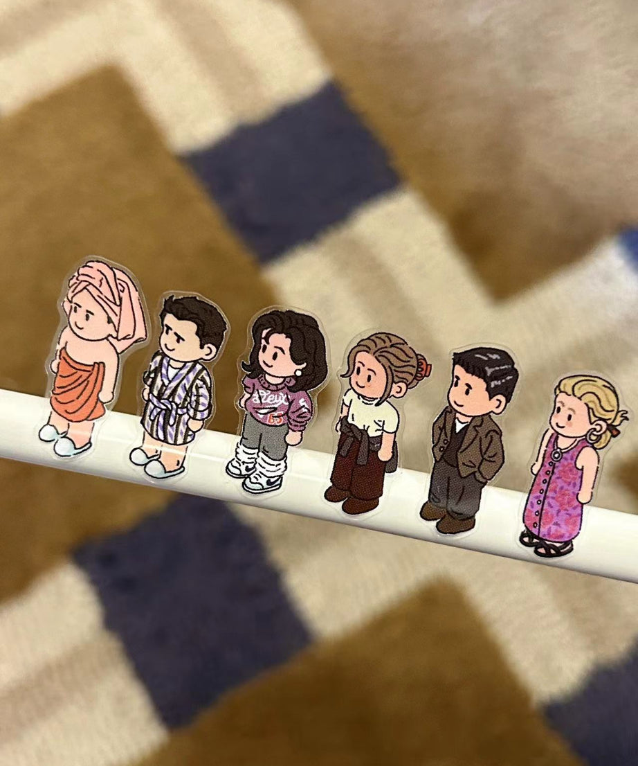 Friends Sticker Scene Create DIY Monica’s Kitchen Chandler's Living Room Central Perk