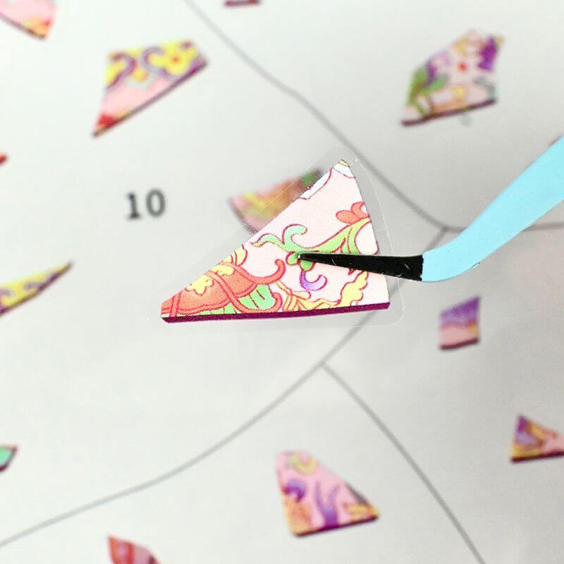 Auspicious Treasures DIY 3D Scene Stickers 2 Cute Miniature Scenes
