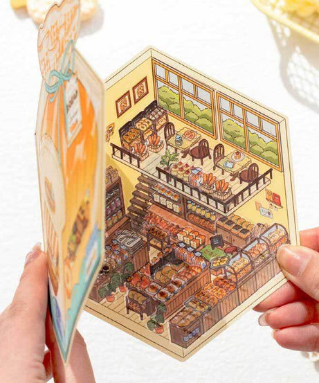 Baked Bliss DIY 3D Scene Stickers 2 Cute Miniature Scenes