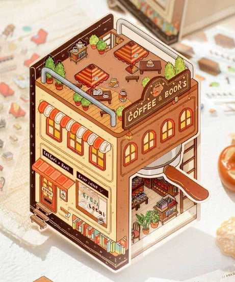 Baked Bliss DIY 3D Scene Stickers 2 Cute Miniature Scenes