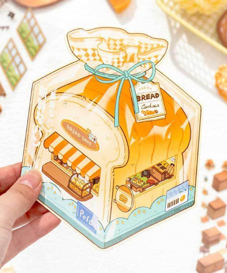 Baked Bliss DIY 3D Scene Stickers 2 Cute Miniature Scenes