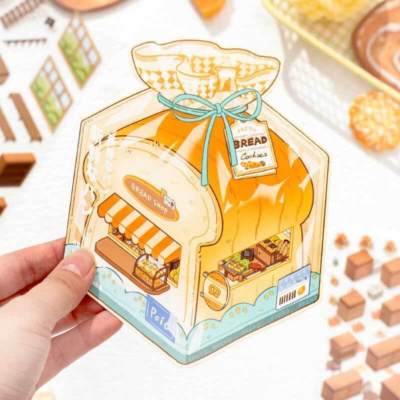 Baked Bliss DIY 3D Scene Stickers 2 Cute Miniature Scenes