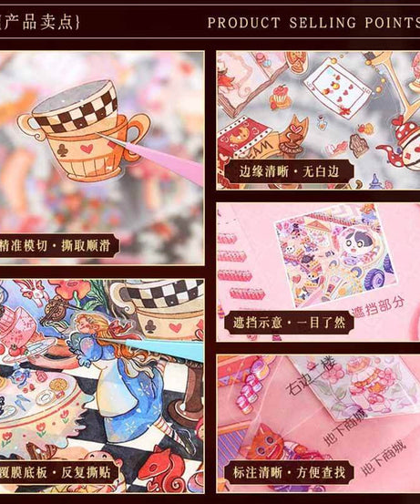 Dreamy Pet Paradise DIY 3D Scene Stickers 2 Cute Miniature Scenes