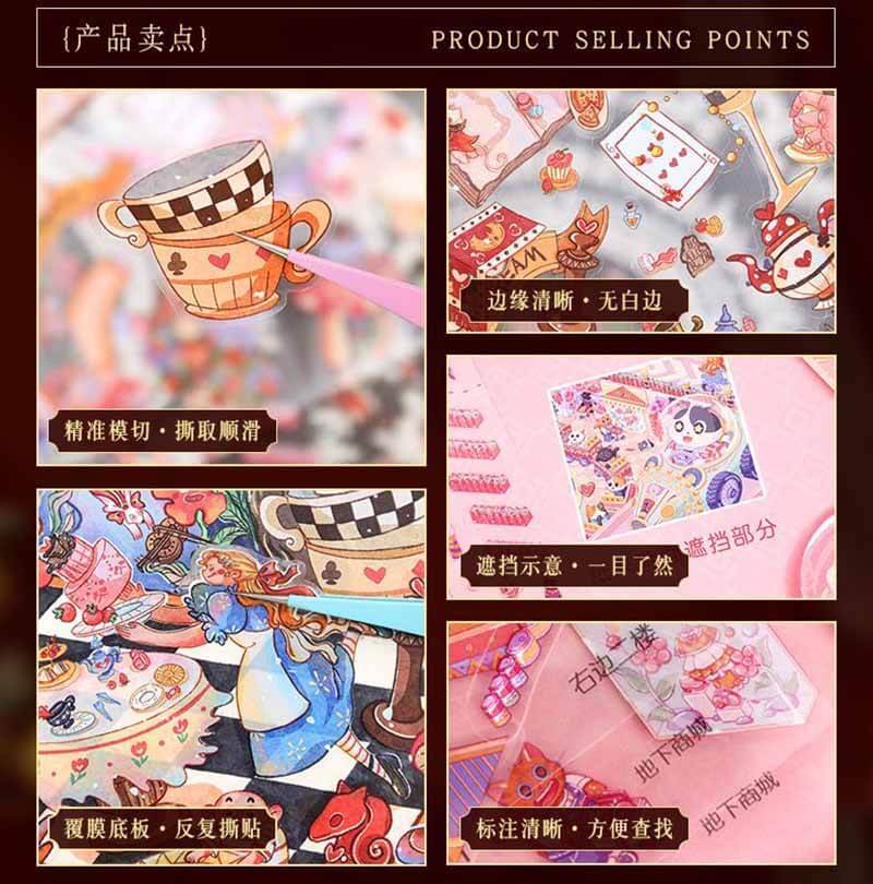 Dreamy Pet Paradise DIY 3D Scene Stickers 2 Cute Miniature Scenes
