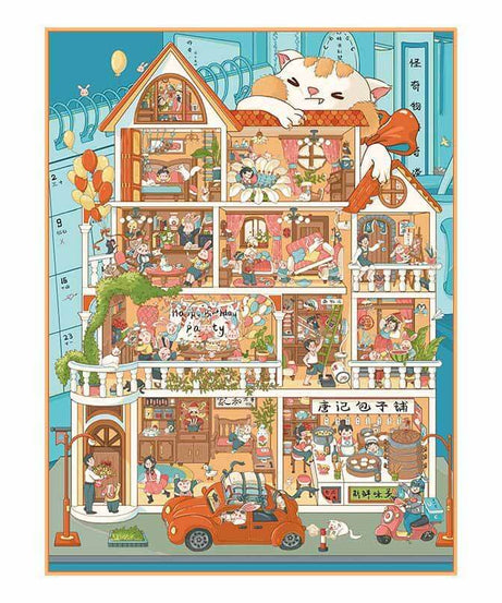 Everyday Glimpses DIY 3D Scene Stickers 2 Cute Miniature Scenes