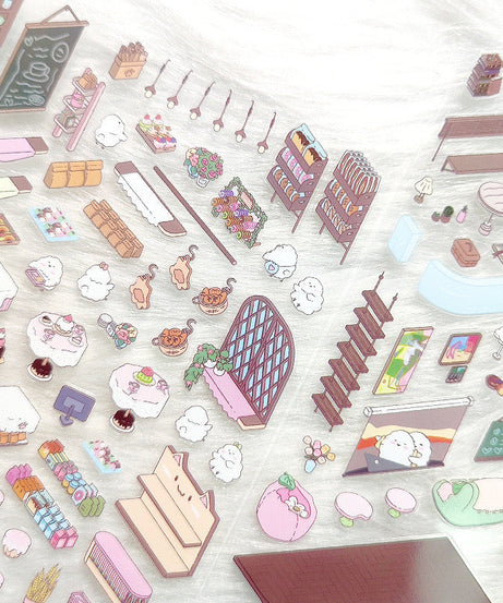 Halloween Sticker Scene