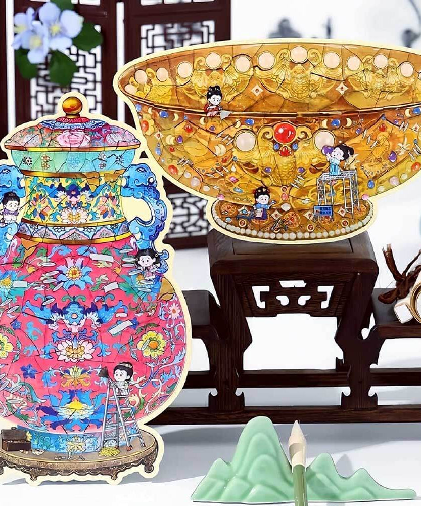 Oriental Keepsakes DIY 3D Scene Stickers 2 Cute Miniature Scenes