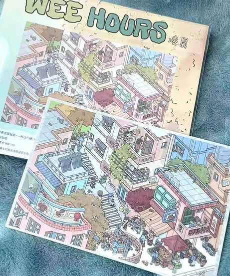 Tiny Town Tales DIY 3D Scene Stickers 4 Cute Miniature Scenes