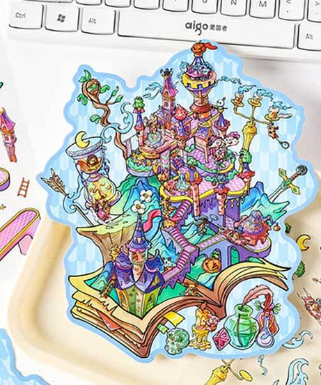 Wonders of Magic DIY 3D Scene Stickers 4 Cute Miniature Scenes